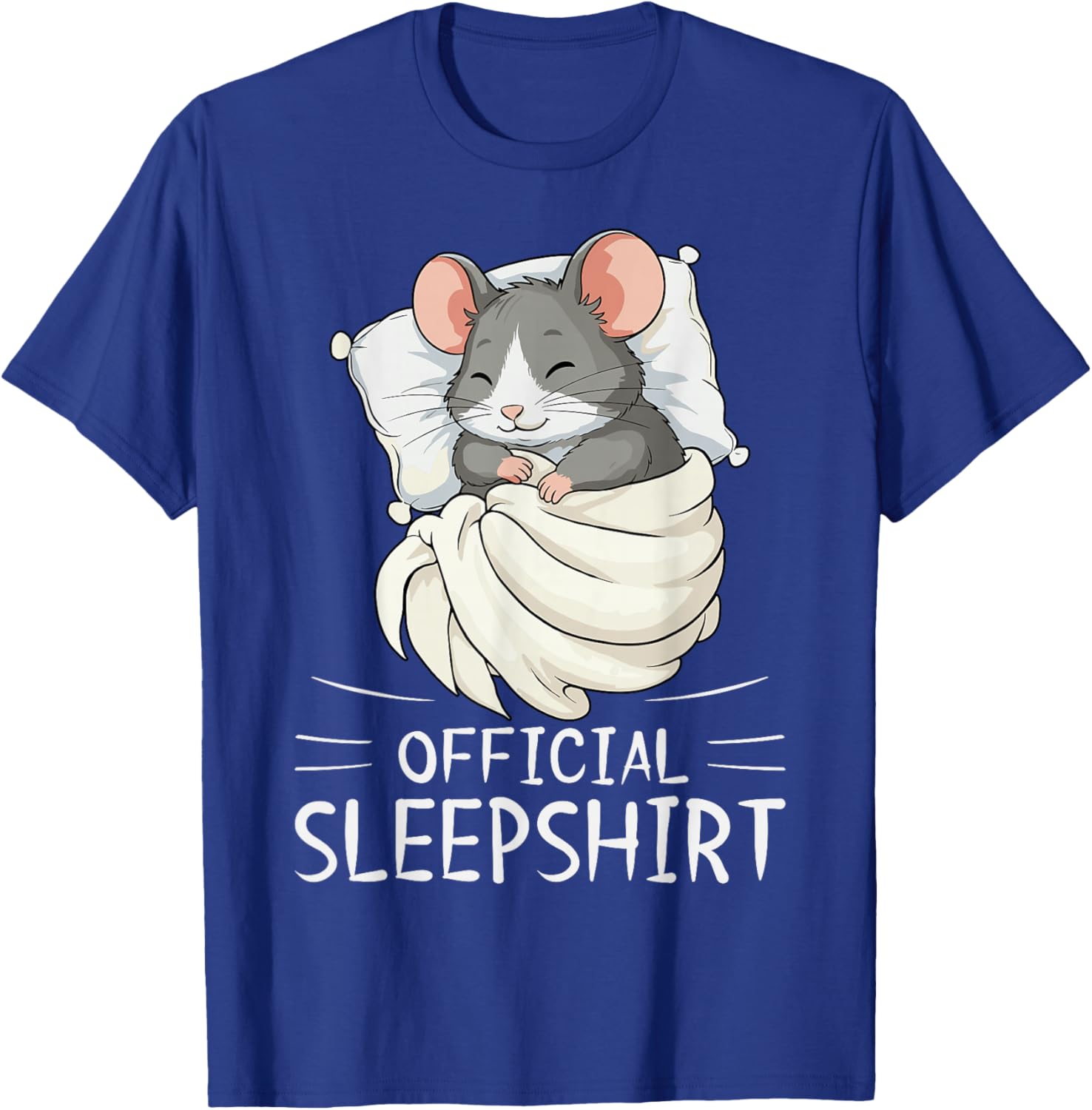 Mouse Animal Official Sleepshirt Pajamas Nightgown T-Shirt - T-Shirt | Royal