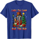 Light a Lamp Not a Rat Christmas Funny Holiday Saying T-Shirt - T-Shirt | Royal