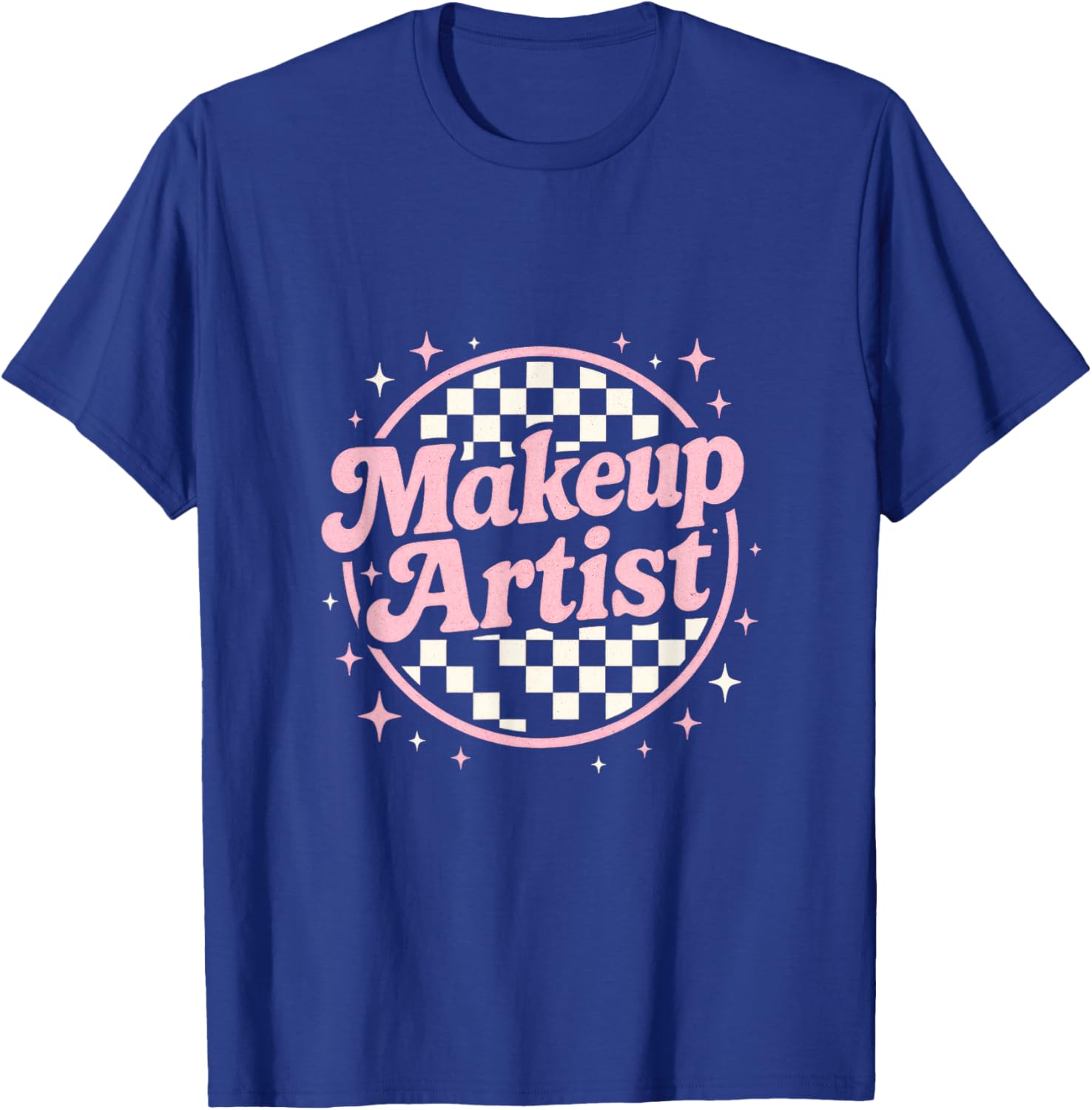Makeup Artist - Vintage Retro Cosmetology MUA T-Shirt - T-Shirt | Royal
