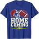 Homecoming Vibes for Teens Football Game Outfits Day School T-Shirt - T-Shirt | Royal