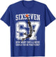 Basketball 67 Meme How Many Days Practicing Humor Player T-Shirt - T-Shirt | Royal