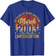 Retro March 2003 Limited Edition 23-Year-Old 23rd Birthday T-Shirt - T-Shirt | Royal