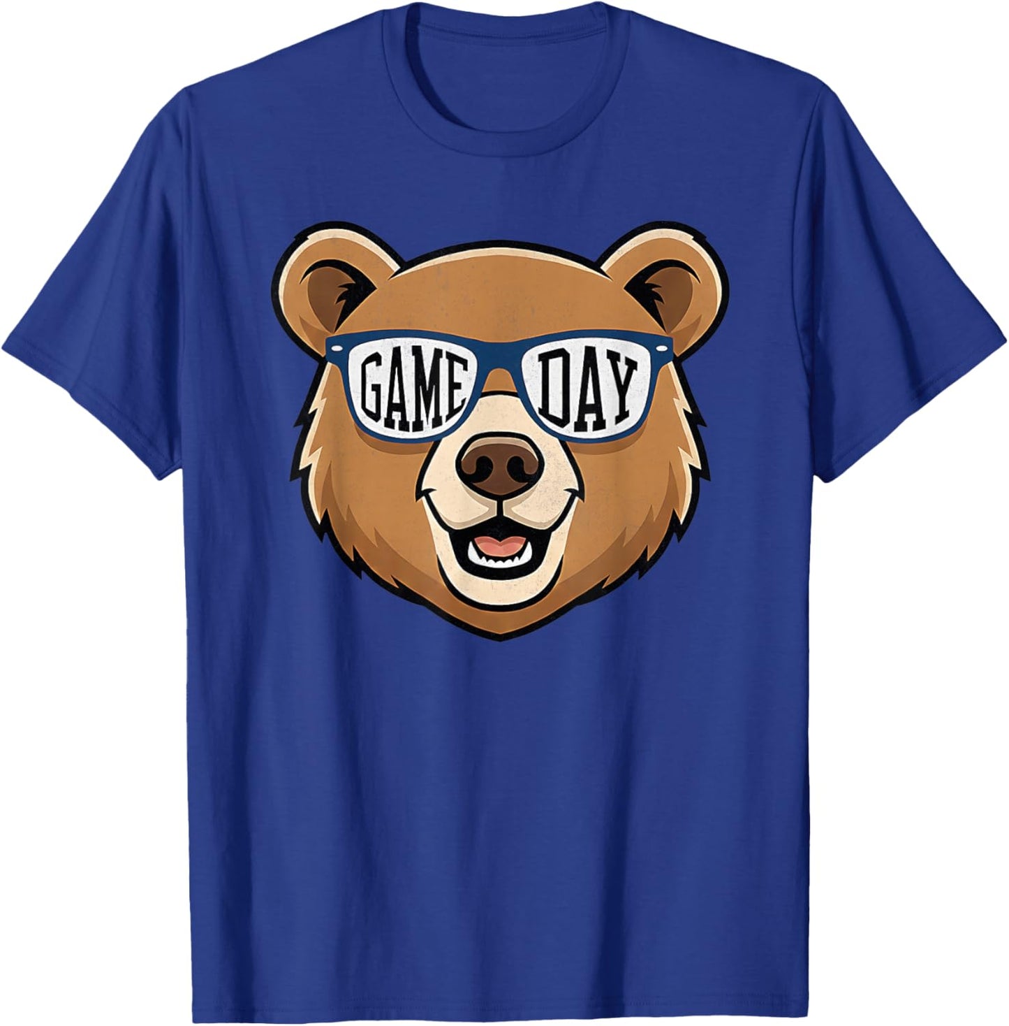 Bear Cub Game Day Graphic T-Shirt - T-Shirt | Royal