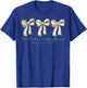 St Patricks Day Coquette Bow Not Lucky Simply Blessed Irish T-Shirt - T-Shirt | Royal