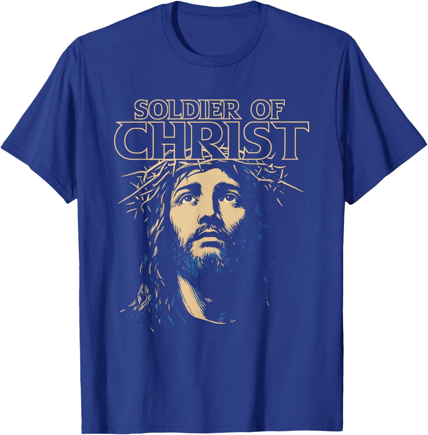 Soldier of Jesus Christ T-Shirt - T-Shirt | Royal