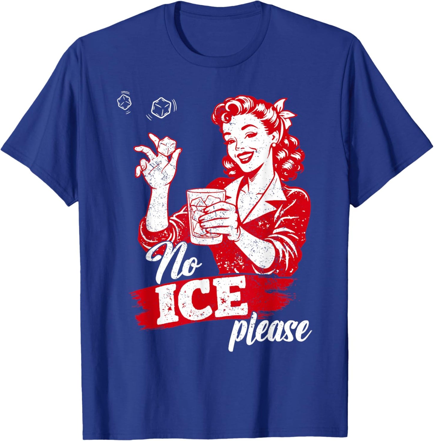 Funny No Ice Please Meme T-Shirt - T-Shirt | Royal