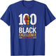 100 Years of Black Excellence Centennial Black History Month T-Shirt - T-Shirt | Royal