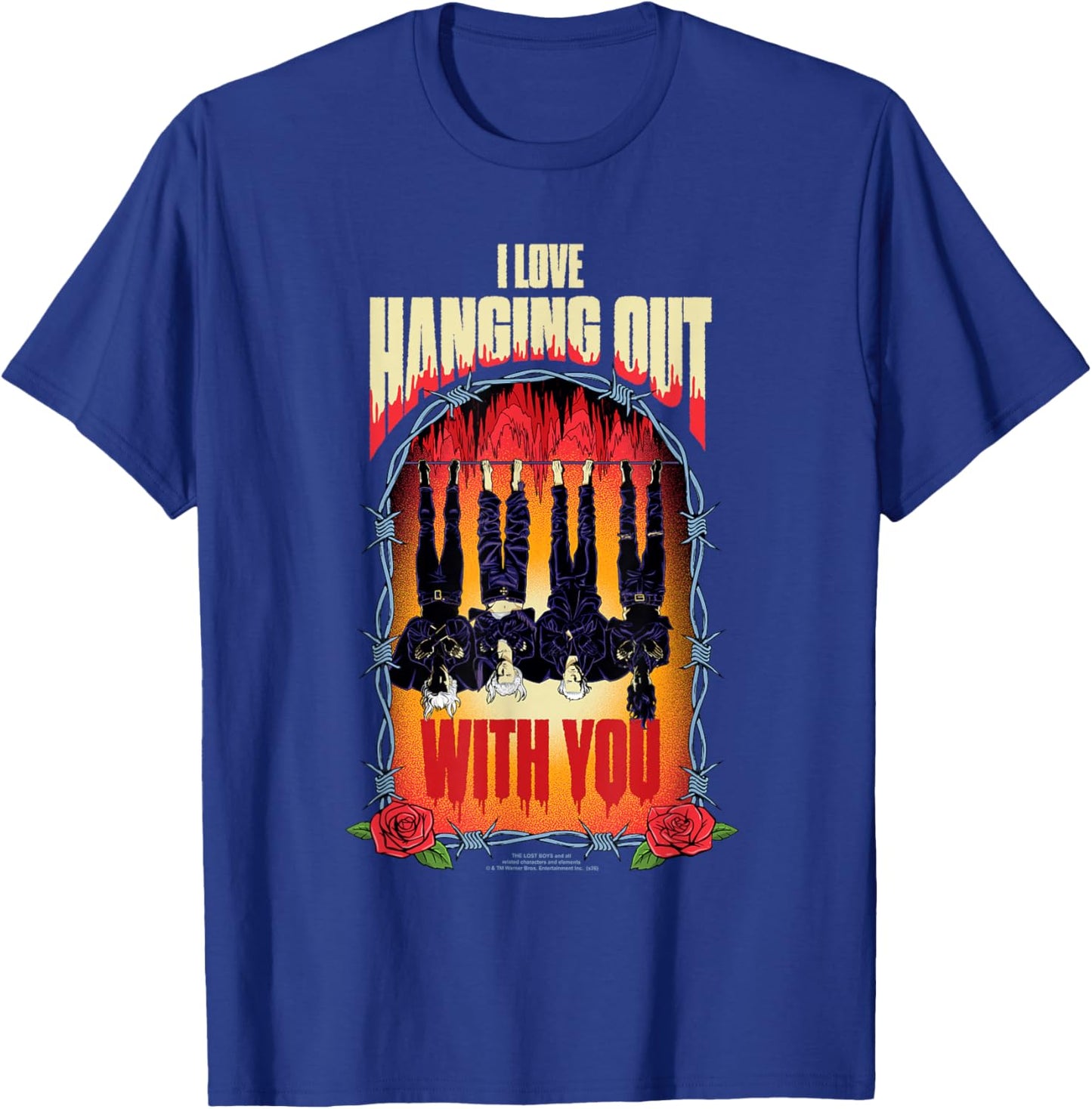 Lost Boys Love Hanging Out with You Valentine's Day Movie T-Shirt - T-Shirt | Royal