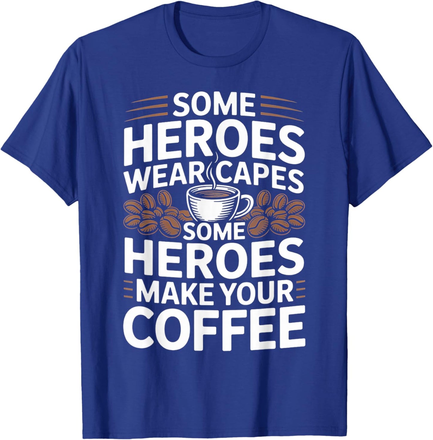 Funny Art Women Barista Espresso Coffee Lover T-Shirt - T-Shirt | Royal