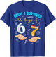 Bruh I Survived 100 Days of 67 100th Day of School Teachers T-Shirt - T-Shirt | Royal