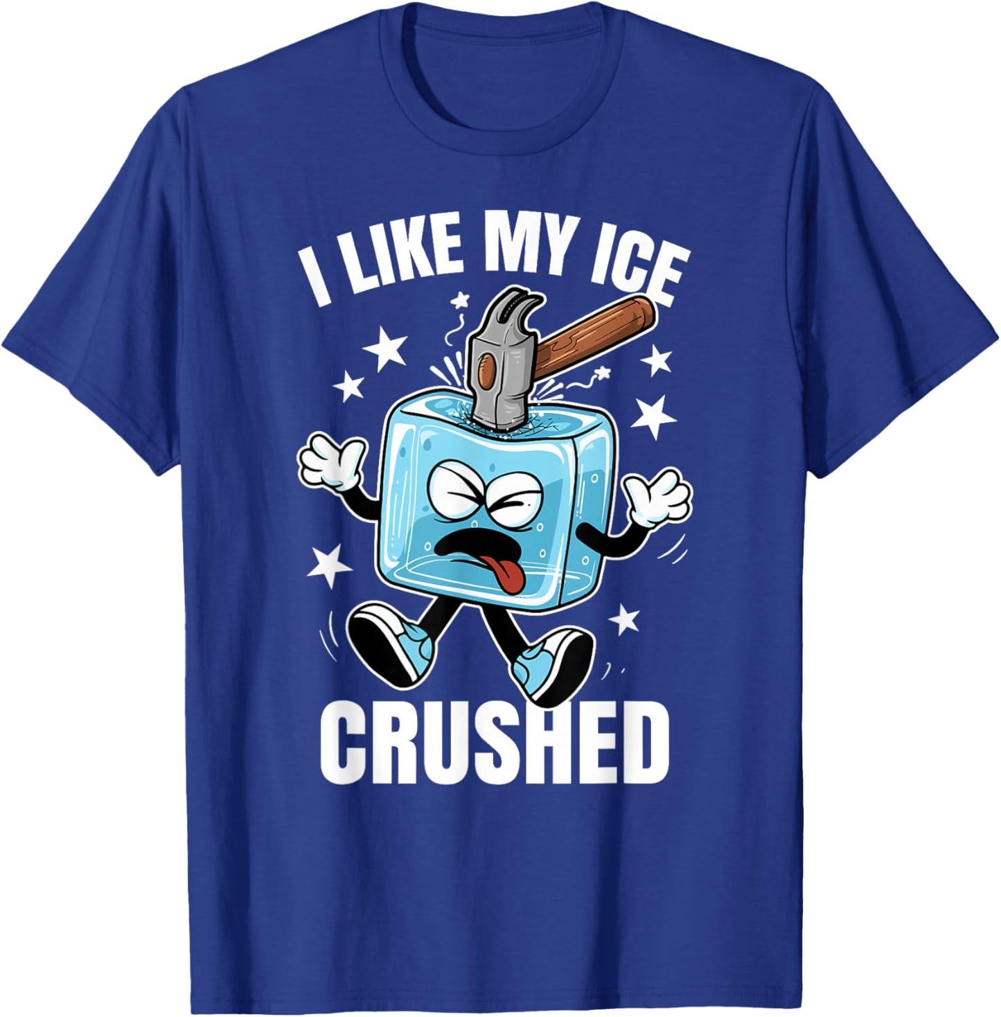 I Like My Ice Crushed Funny Subtle Immigrants Abolish T-Shirt - T-Shirt | Royal