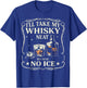 I Drink My Whisky Neat No ICE Abolish Ice Protest Funny T-Shirt - T-Shirt | Royal