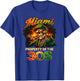 Miami Property 305 Streetwear Skeleton Urban Streetwear T-Shirt - T-Shirt | Royal