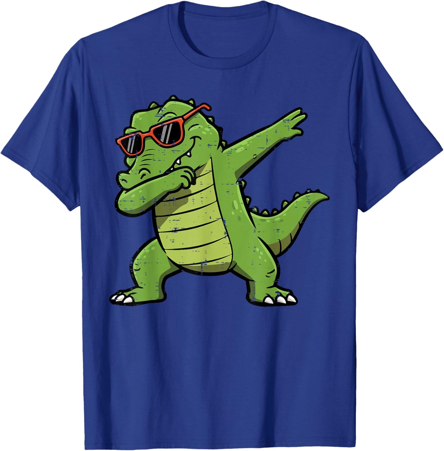 Dab Gator Sunglasses Women Kids Boys Girls Youth Teen Men T-Shirt - T-Shirt | Royal