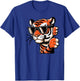 Tiger Sunglasses Boys Girls Youth Teen Kids Men Women T-Shirt - T-Shirt | Royal