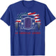 an American Legend Deuce Coupe 1932 Classic Hot Rod Grill T-Shirt - T-Shirt | Royal