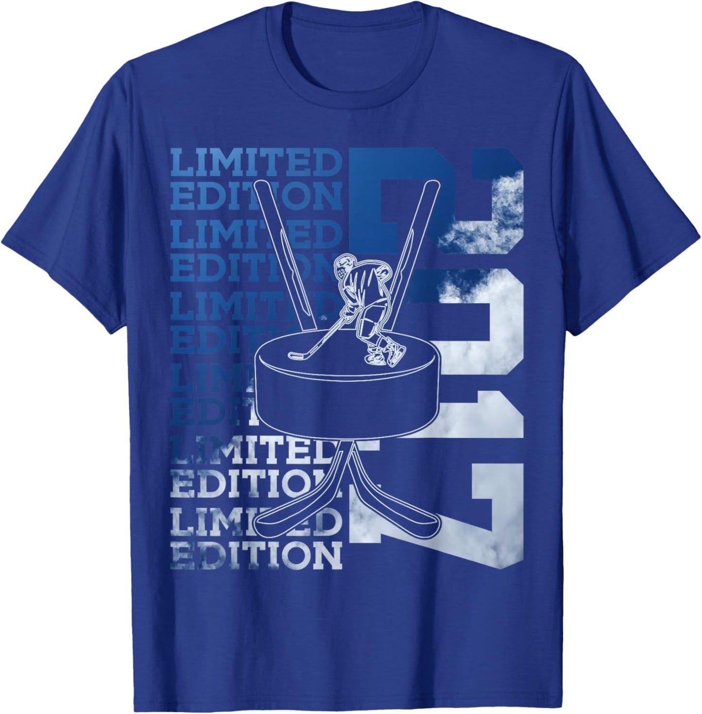 Limited Edition 2017 ICE Hockey 9TH Birthday T-Shirt - T-Shirt | Royal