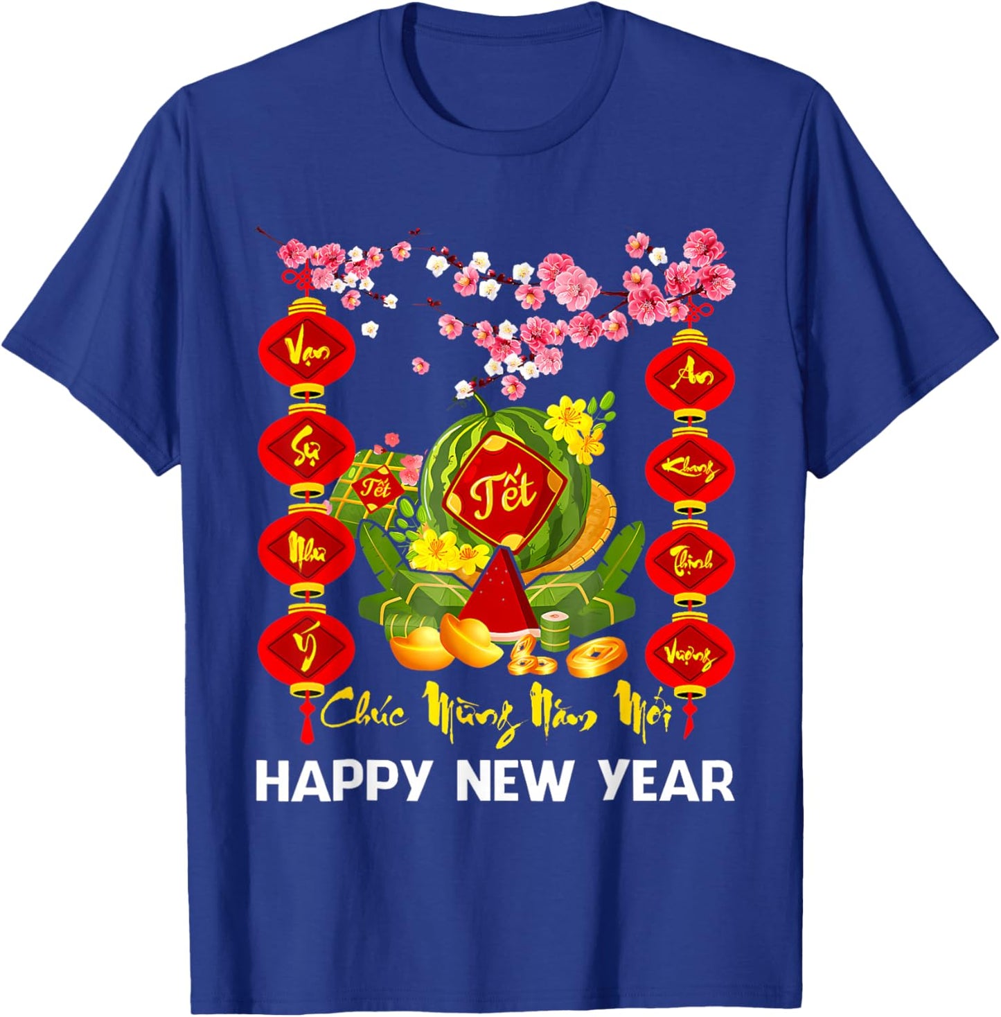 Chuc Mung NAM Moi Xuan Binh NGO Vietnamese New Year TET 2026 T-Shirt - T-Shirt | Royal