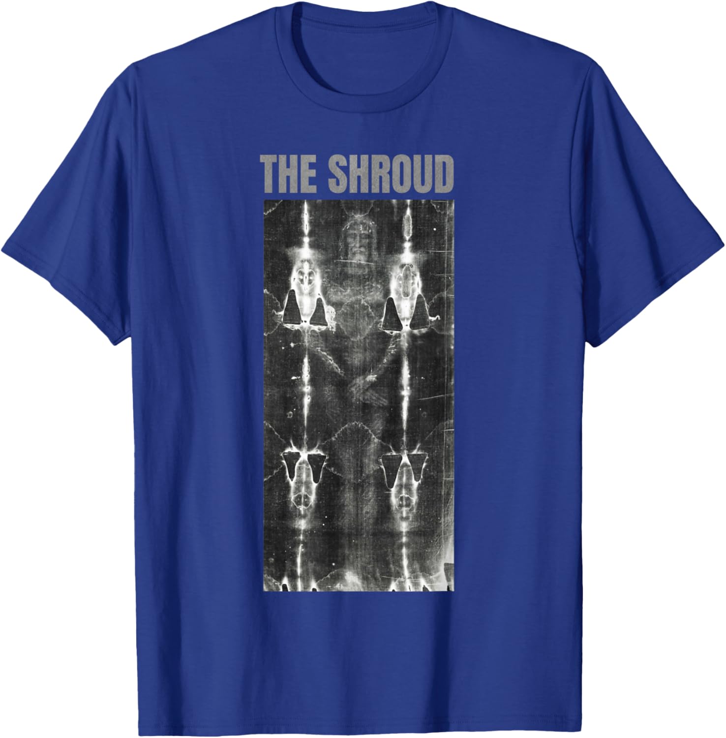 The Shroud of Turin Featuring Picture Burial Cloth of Jesus T-Shirt - T-Shirt | Royal