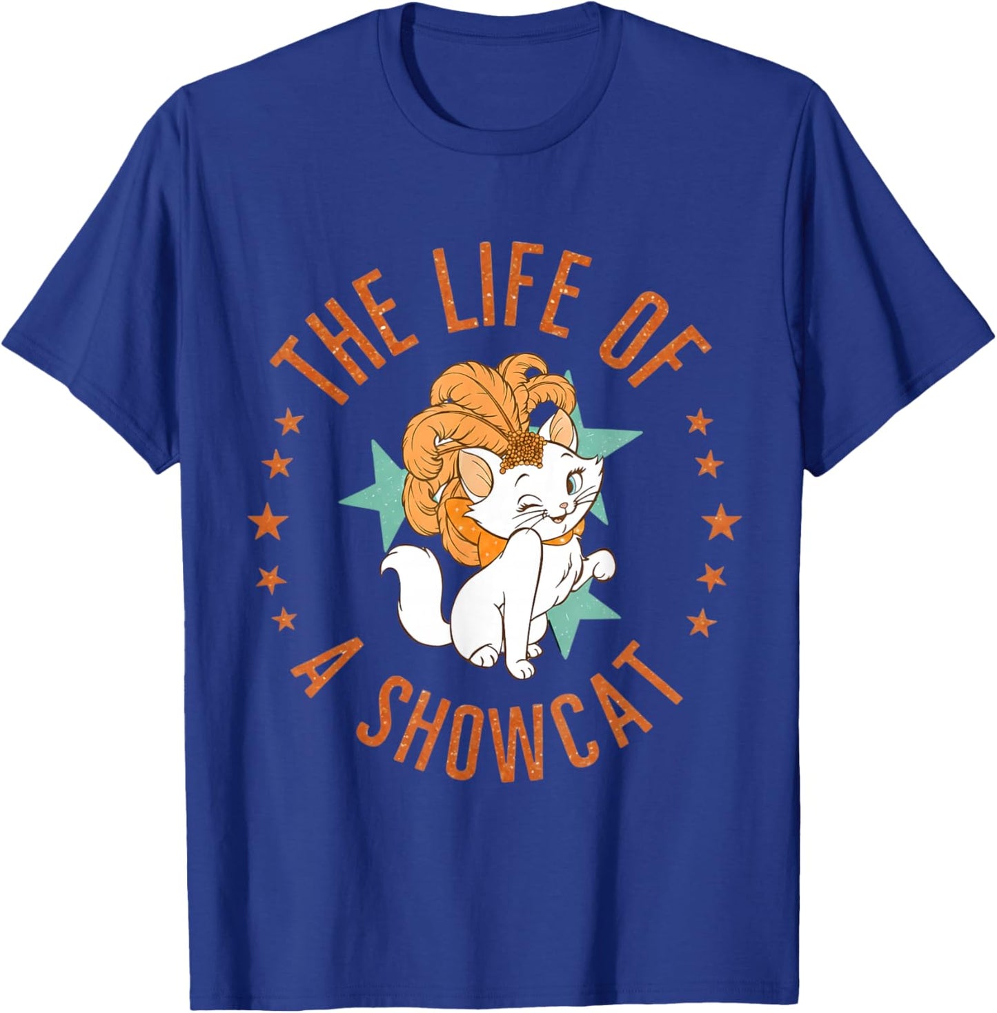 Funny Cat Era Life of Showcat Cat Lovers Men Women Kids T-Shirt - T-Shirt | Royal