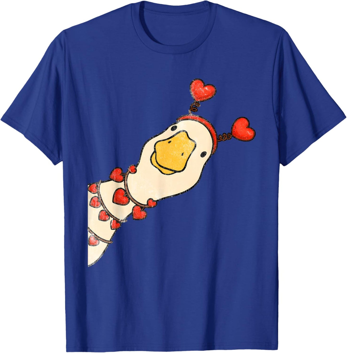 You Make My Heart Go Honk Valentine Goose Funny Meme T-Shirt - T-Shirt | Royal