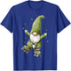 Roller Skating Skater St. Patricks Day Roller Skates Gnome T-Shirt - T-Shirt | Royal