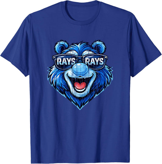Rays Retro Gift Women Boys Girls Kids T-Shirt - T-Shirt | Royal