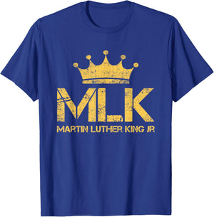 MLK Freedom Martin Luther King jr Day T-Shirt - T-Shirt | Royal