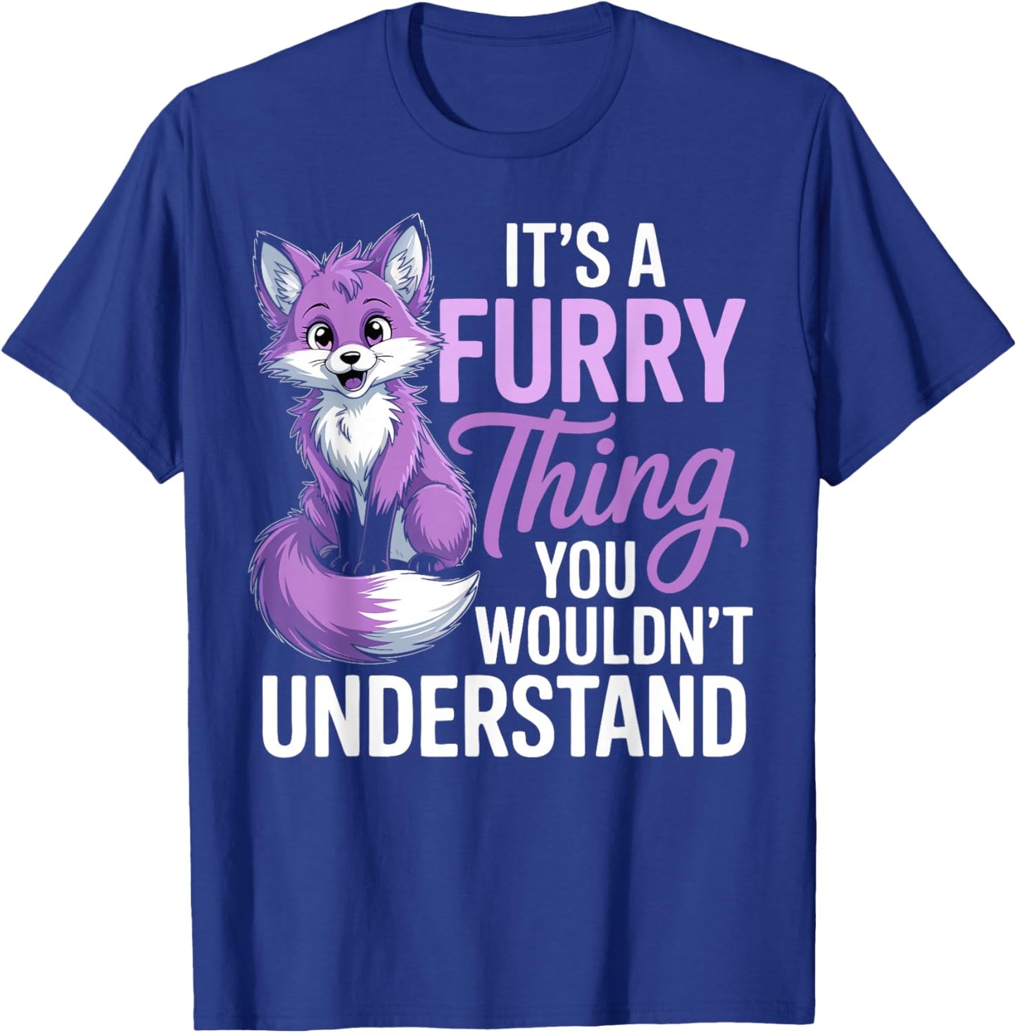 Furry Fandom Animal Fursonas Cosplay Furry Thing T-Shirt - T-Shirt | Royal