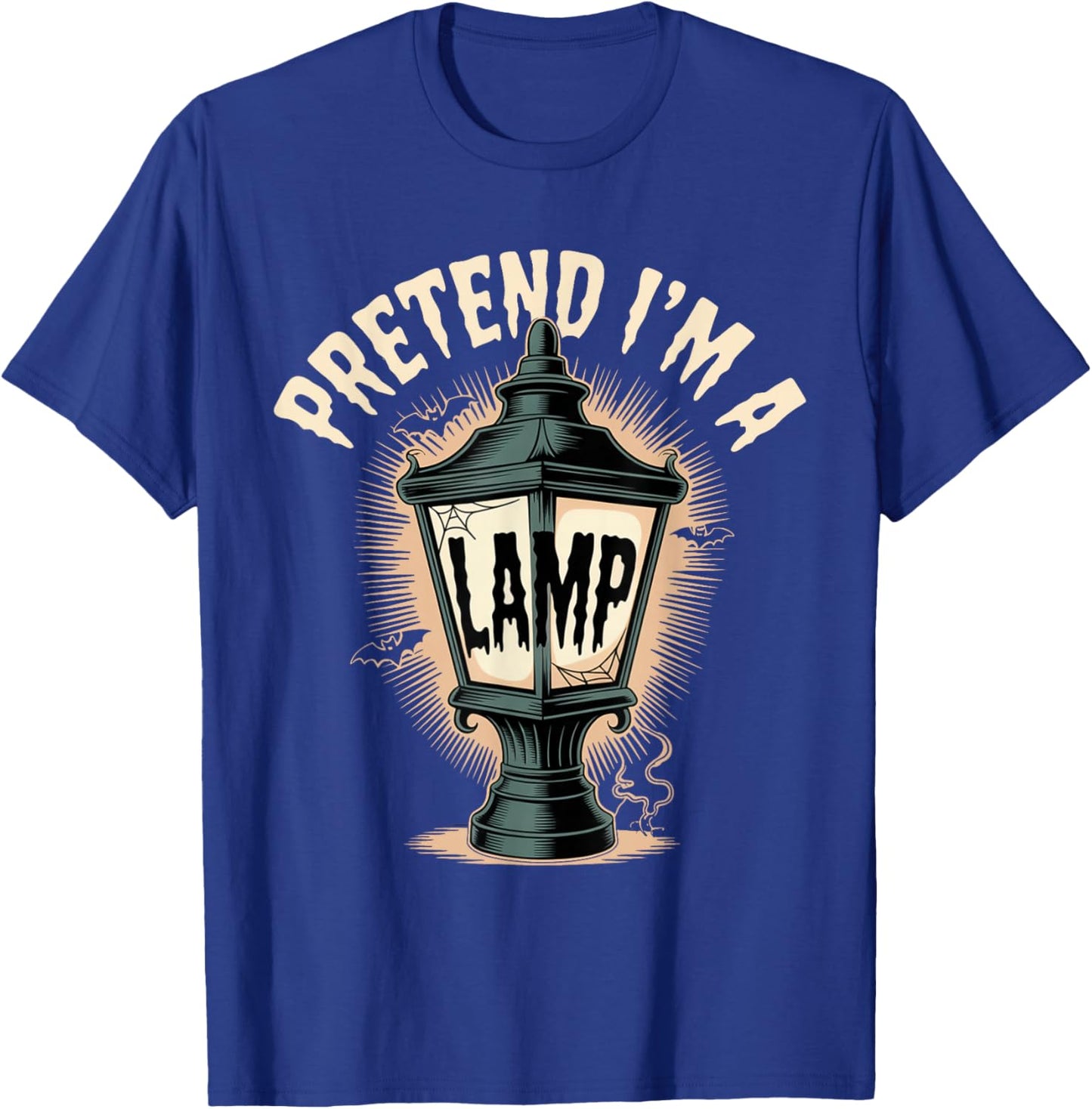 Pretend I'm A Lamp Funny Family Halloween Women Men Kids T-Shirt - T-Shirt | Royal