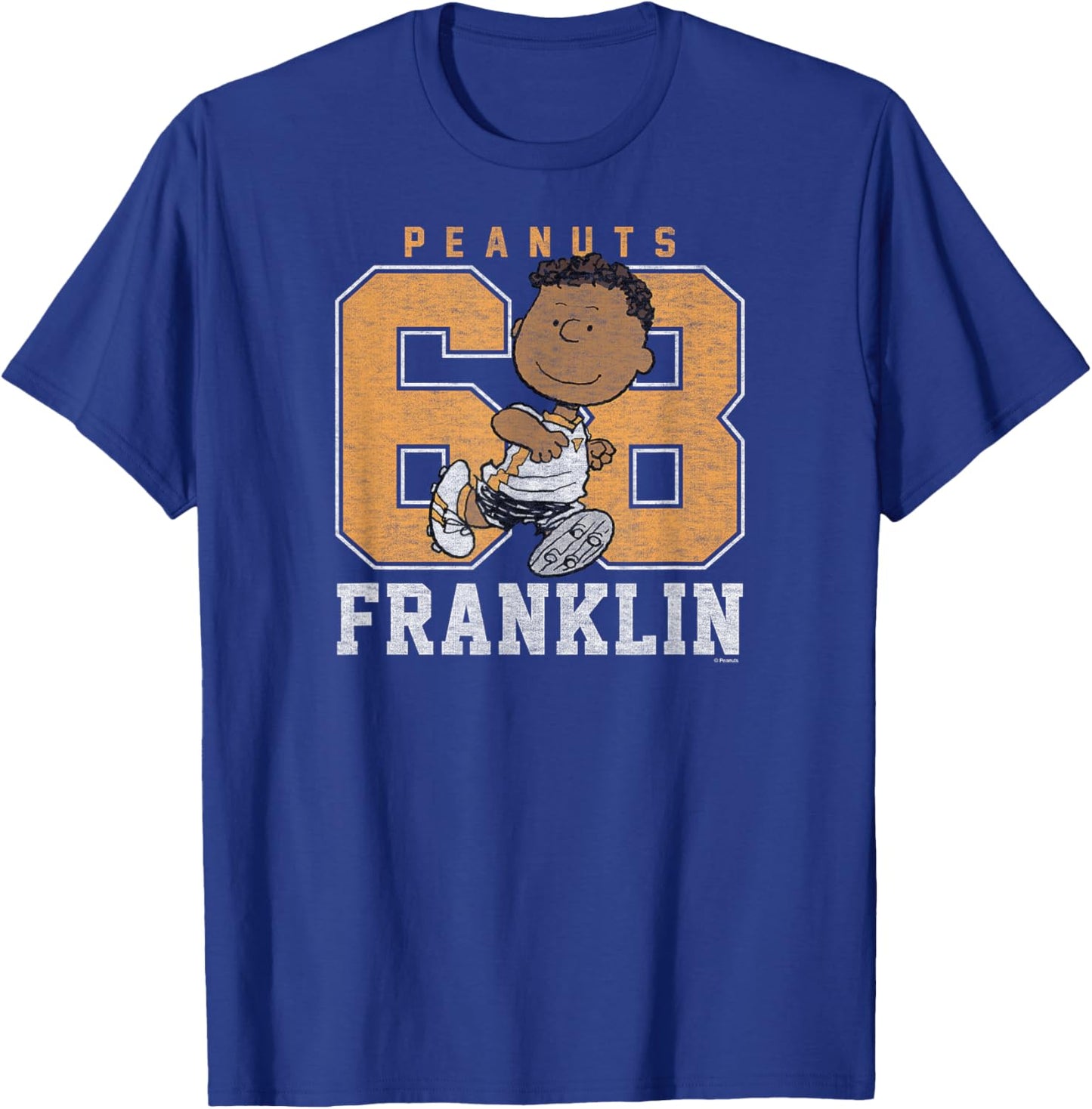 Franklin 68 Classic Sports Design T-Shirt - T-Shirt | Royal