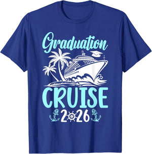 Graduation Cruise Trip 2026 Vacation Graduate Cruising T-Shirt - T-Shirt | Royal