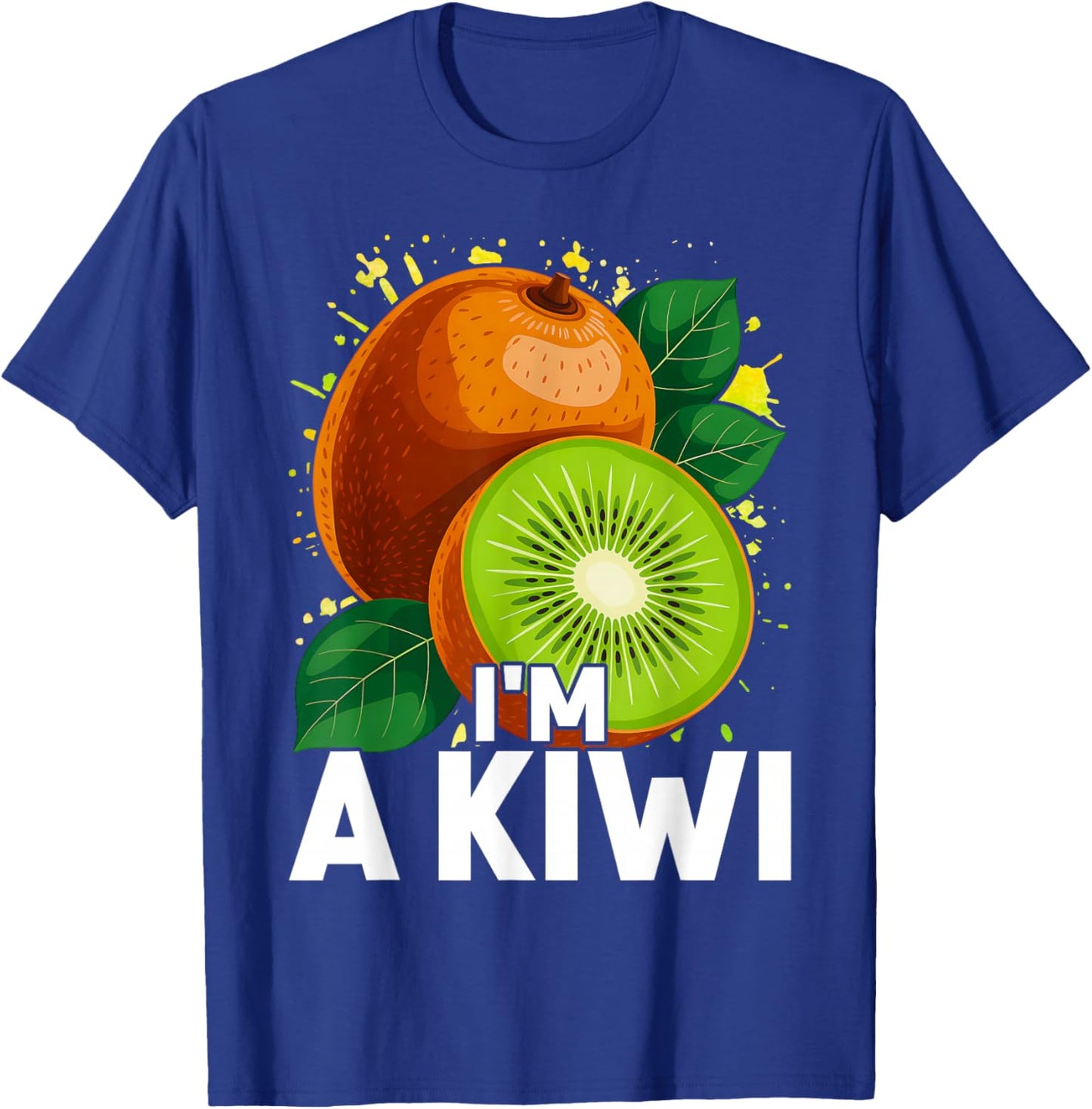 I'm A Kiwi Halloween Costumes Men Women Kids T-Shirt - T-Shirt | Royal