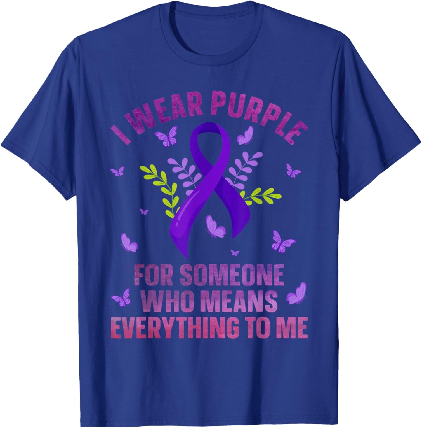 Funny Epilepsy Awareness Art Women Support Epilepsy T-Shirt - T-Shirt | Royal