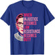 When Injustice Becomes Law Resistance Becomes Duty RBG Quote T-Shirt - T-Shirt | Royal