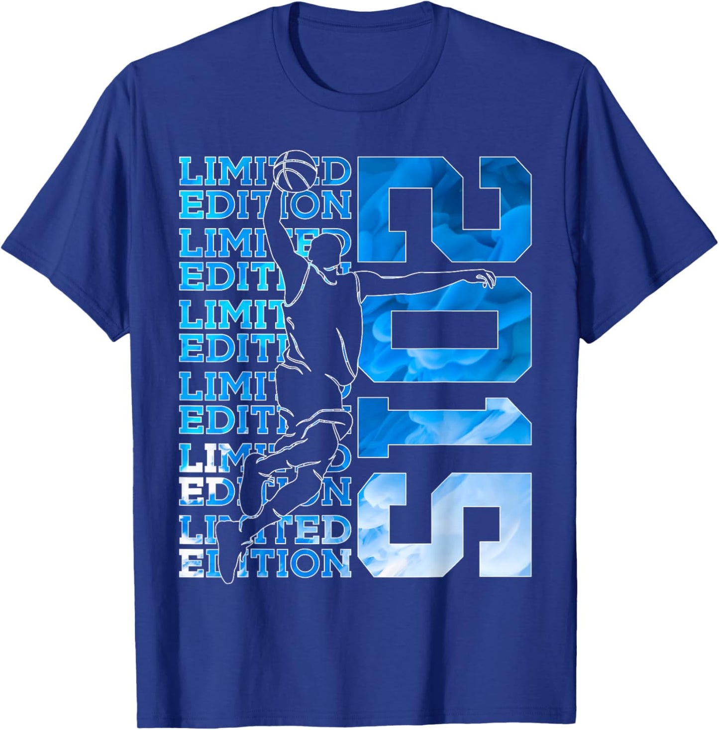 Limited Edition 2015 Basketball 11TH Birthday T-Shirt - T-Shirt | Royal