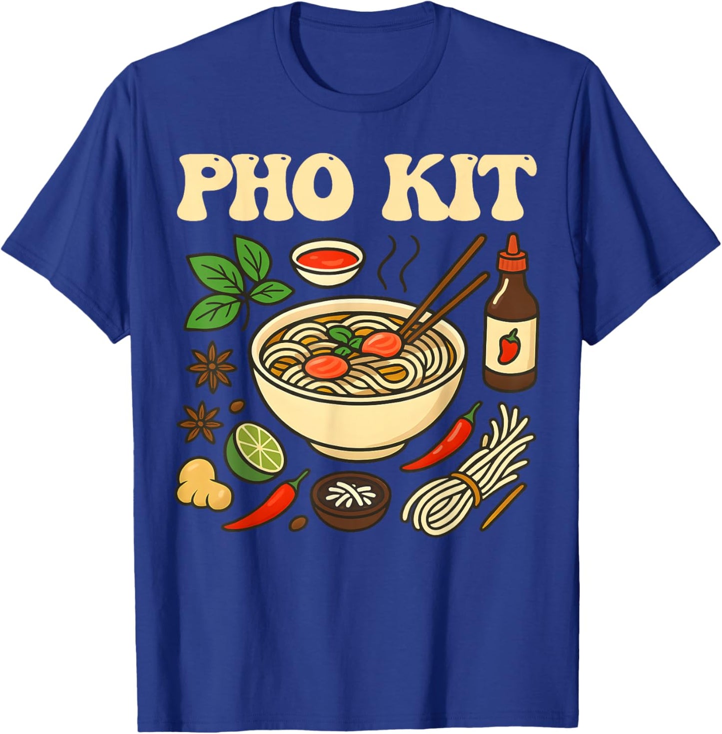 Official Pho Kit T-Shirt - T-Shirt | Royal