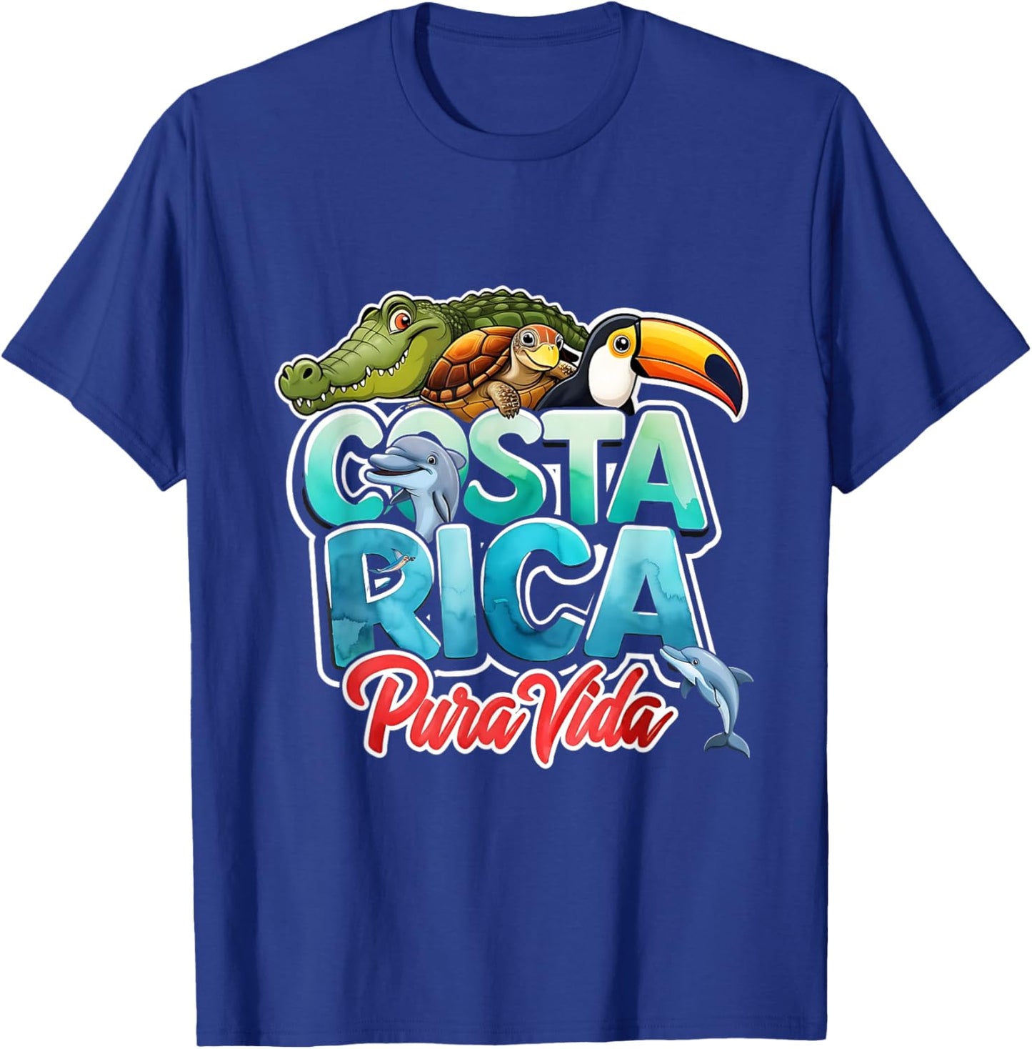 Pura Vida Costa Rica Central America Travel Souvenir 2026 T-Shirt - T-Shirt | Royal