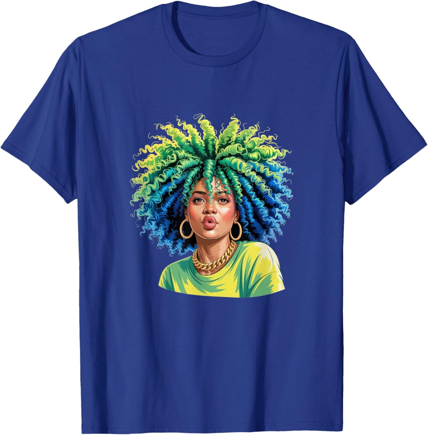 Mixed Girl Magic - Biracial Women Empowerment T-Shirt - T-Shirt | Royal
