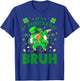It's St Patricks Day Leprechaun Dabbing Shamrock Clovers T-Shirt - T-Shirt | Royal
