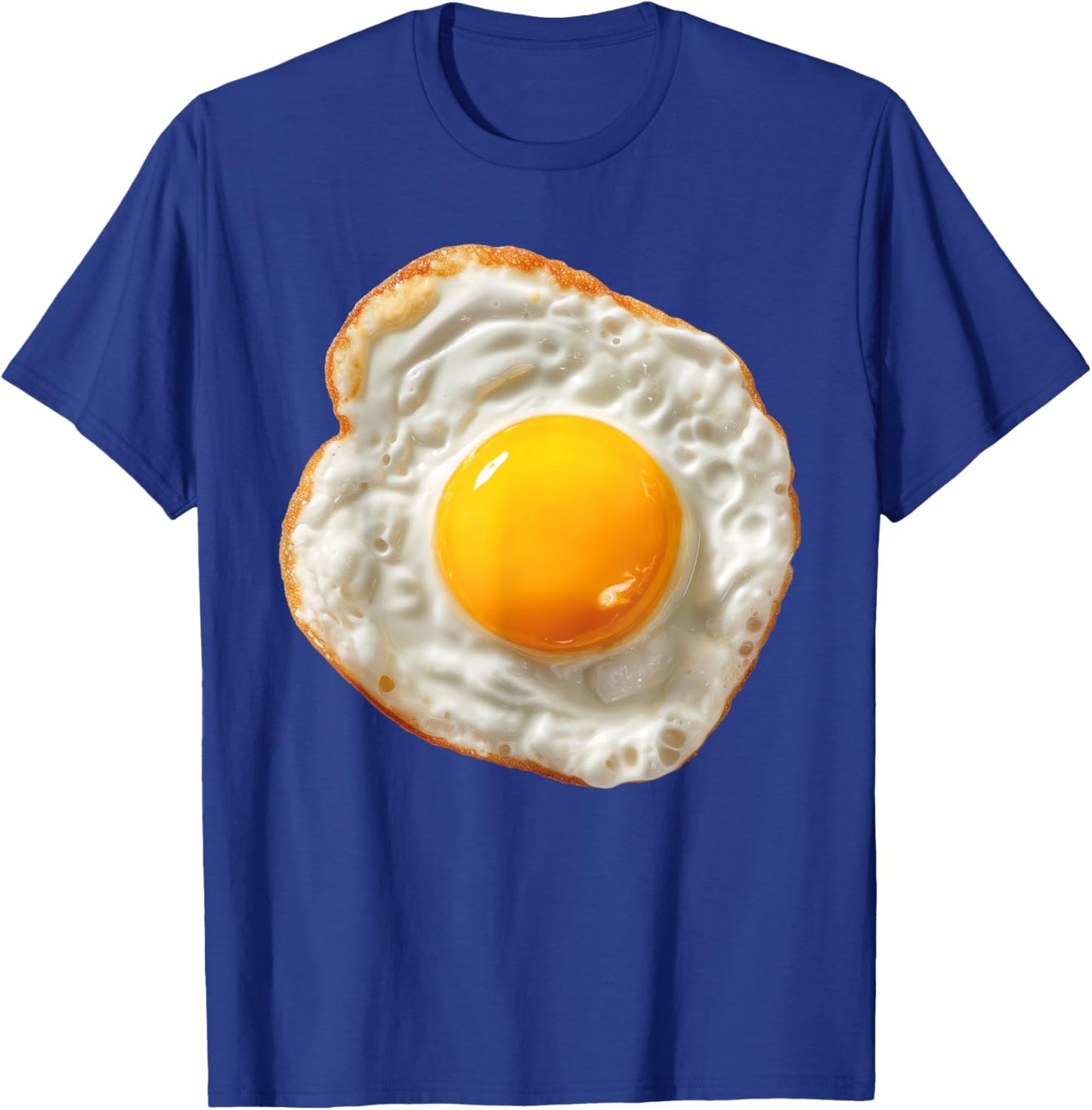 Fried Egg Funny Halloween Food Costume Graphic T-Shirt - T-Shirt | Royal