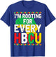 HBCU Black History Month I'm Rooting for Every HBCU Educated T-Shirt - T-Shirt | Royal