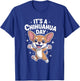 It’s A Chihuahua Day Funny Cute Pet Dog Lover Cartoon Style T-Shirt - T-Shirt | Royal