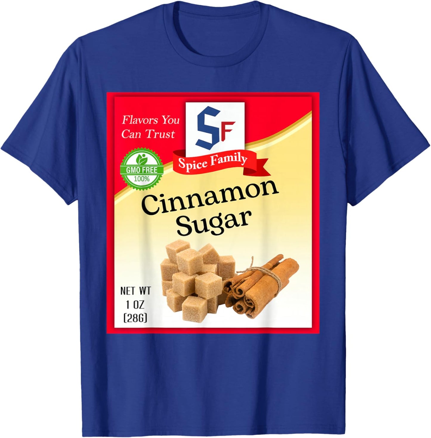 Cinnamon Sugar Group Costume Family Matching Outfit T-Shirt - T-Shirt | Royal