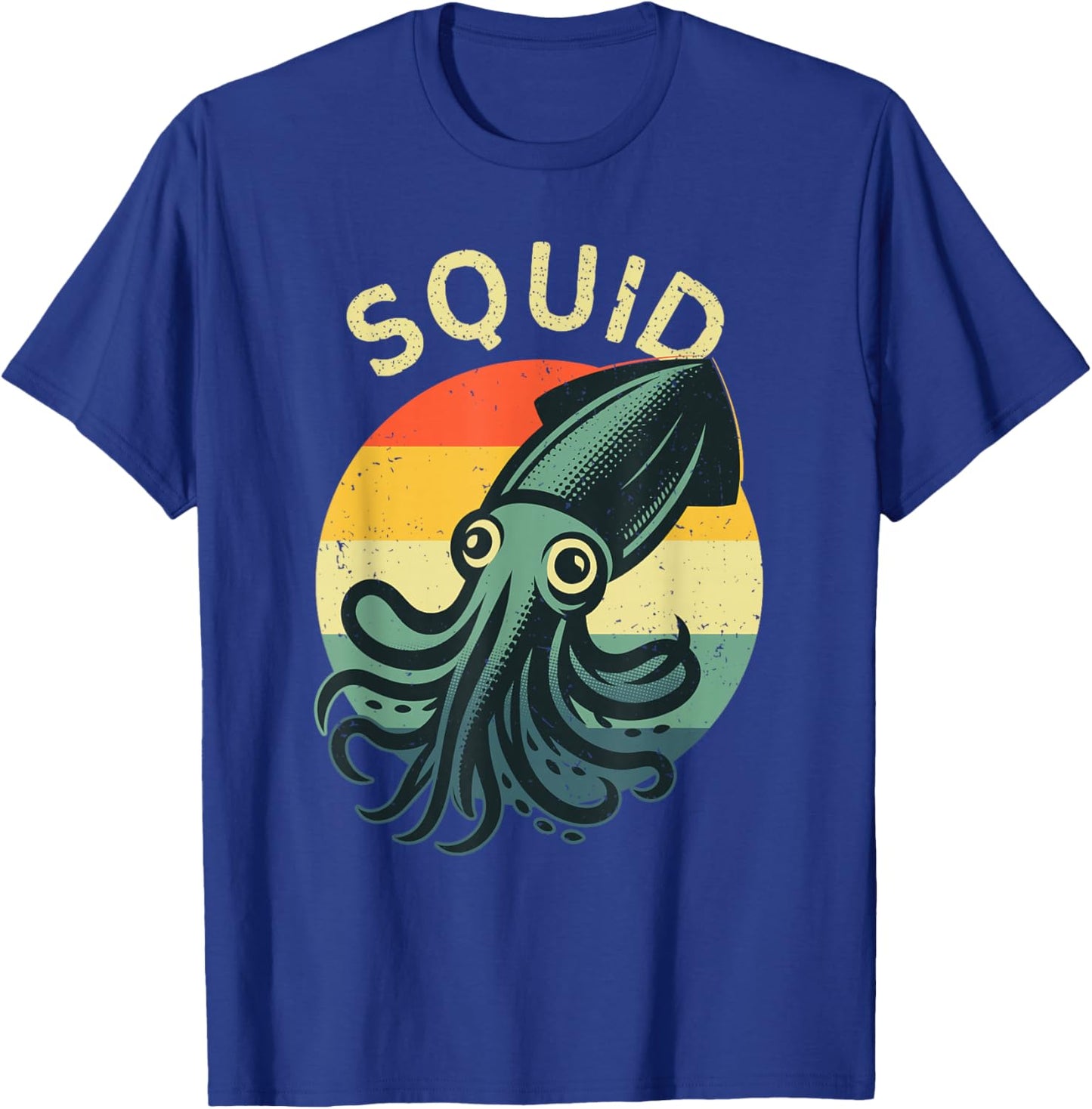 Squid Costume Women Kids Adults Octopus Squid Lovers T-Shirt - T-Shirt | Royal