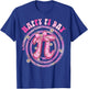 Happy Pi Day Girls Bow Math Pi Be Irrational Teacher Women T-Shirt - T-Shirt | Royal