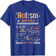 Autism Awareness World Tour Be Kind Acceptance is A Choice T-Shirt - T-Shirt | Royal
