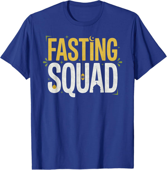 Ramadan Kareem Fasting Squad Islamic Family Muslim Faith T-Shirt - T-Shirt | Royal