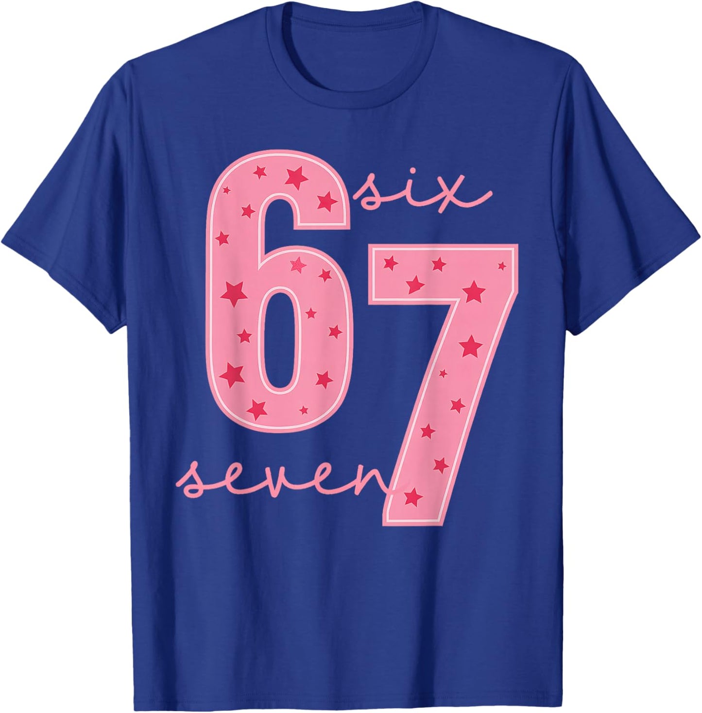 67 Meme T-Shirt - T-Shirt | Royal