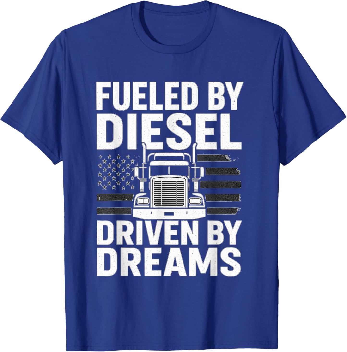 Fueled by Diesel, Driven x Dreams T-Shirt - T-Shirt | Royal